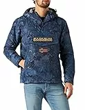 NAPAPIJRI Napapjiri Rainforest Pkt PRT 1 Giacca Sportiva, Blue AOP f8s, L Unisex-Adulto