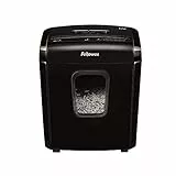 Fellowes Distruggidocumenti a Microframmento Powershred 6M, 6 fogli, per Casa e Ufficio, con Blocco di Sicurezza