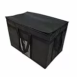 XXXL-Grande borsa termica isolata con cerniera, borsa per la spesa riutilizzabile per mantenere il cibo caldo o freddo, ideale per il trasporto di generi alimentari, 23 'L x 15' H x 14 'D