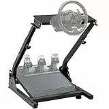 VEVOR Supporto Volante da Corsa per Logitech G25 G27 G29 e G920, Pieghevole e Regolabile Nero (YXZG29YXARTZDZ001V0) Playstation 3