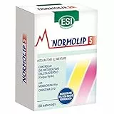 ESI - Normolip 5, Integratore Alimentare a Base di Riso Rosso Fermentato e Caigua, che Contribuisce ai Normali Livelli di Colesterolo, Senza Glutine e Vegan, 60 Naturcaps