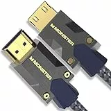 Monster Cavo HDMI M3000 da 1,5 m, cavo HDMI 2.1, cavo HDMI 8K, cavo HDMI ad altissima velocità 48 Gbps, 8K a 60Hz, 4K a 120Hz, HDR, eArc, connettori dorati, cavo TV compatibile con PS4/PS5/Xbox, blu