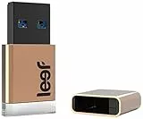 Leef Magnet Copper 32GB Chiave USB 3.0 Pendrive, Cappuccio Magnetico, Rame, LED Luce Soffusa, Impermeabile, Resistente alla Polvere