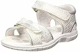 Chicco Sandalo Fedra, Sandali con Doppio Velcro Regolabile Bambine e ragazze, Bianco, 21 EU