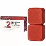Enooso - Shampoo Solido bio per capelli secchi Ristrutturante e Nutriente al Melograno, Fico e Te Verde 130 g - Naturale Artigianale Vegano - Made in Italy