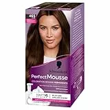 Schwarzkopf Perfect Mousse, colorazione permanente, castano Cioccolato 465, (lingua italiana non garantita)
