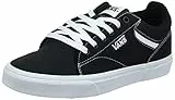 Vans Seldan, Sneaker Uomo, Nero (Canvas Black White), 44 EU
