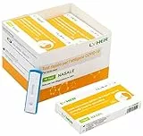 Adeste – 10 scatole test COVID 19 Tamponi Rapidi Nasali. Validato Nuove Varianti Settembre 2023. Sensibilità 100% a carica virale alta. Certificati per Uso Domestico, Risultato rapido