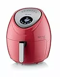 Ariete 4618, Airy Fryer XXL, Friggitrice ad Aria, 5,5 Litri, Frigge Senza Olio 2,5 kg di Patatine, 1800 Watt, Rosso