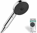 hansgrohe Pulsify Select S Doccetta 105 3 tipi di getto Relax EcoSmart, cromo, 24111000
