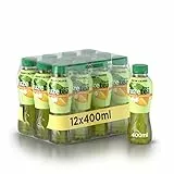 FuzeTea Tè Verde Mango e Camomilla – 12 Bottiglie da 400 ml, Tè Freddo al Mango con una Nota di Camomilla, Poche Calorie, in Bottiglia PET 100% Riciclabile, Bevanda Analcolica