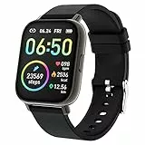 Smartwatch, Orologio Fitness Uomo Donna 1,69'' Touch Schermo Smart Watch con Contapassi/Cardiofrequenzimetro/Cronometro, Sportivo Fitness Tracker Impermeabil IP68, 24 Sportive, Notifiche Messaggi
