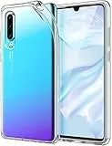 JETech Cover Compatibile Huawei P30, Custodia Case con Materiale TPU Premium, Prova di Scossa (HD Chiaro)