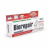 Biorepair Fast Sensitive Repair, Dentifricio per Denti Sensibili, Protegge lo Smalto, senza Fluoro, Confezione da 75 ml