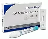 One+Step test intestinale test rapido I set completo per la diagnosi precoce I FOB autotest per la salute intestinale I cancro intestinale I batteri intestinali I cura intestinale