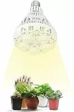 SANSI Lampadine LED E27 per Piante, Spettro Completo Grow Light 24W Lampada per Piante Luce Diurna Bianca 1830 lm Lampadina per Crescita a Ciclo Completo per Serre, Piante d'appartamento idroponiche