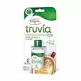 Eridania, Linea Truvía®, Dolcificante Liquido, Estratto dalle Foglie di Stevia, Sostituto allo Zucchero Bianco, 0 Calorie, 2 Gocce Equivalgono ad 1 Dose, con Comodo Tappo Salvagoccia, 1000