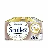 Scottex Extra Morbido Fazzoletti, 10 Confezioni da 8 Pacchetti