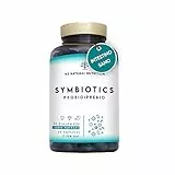 Fermenti lattici. Probiotici e Prebiotici Insieme. 40 miliardi di Batteri Probiotici Naturali con Inulina. 6 ceppi batterici. 60 Capsules N2 Natural Nutrition