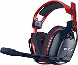 ASTRO Gaming A40 TR-X Edition Cuffie Gaming Cablate, Dolby ATMOS, Jack Audio 3,5 mm, Microfono Intercambiabile, per Xbox Series X|S, Xbox One, PS5, PS4, PC, Mac, Nintendo Switch, Mobile - Rosso/Blu
