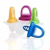 Nuby - Polipropilene, 4 Stampi per ghiaccioli e gelati - riutilizzabili per bambini e neonati - colorati - 6+ mesi, Multicolore