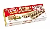 Lago 1968, Pacco Doppio Nocciola 2x125g, Wafer con Crema alla Nocciola 70% con 3 Strati Friabili di Wafer e una Crema Nocciola Vellutata