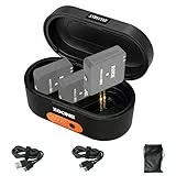 ZGCINE ZG-R30 Custodia di ricarica per Rode Go I/Rode GO II, batteria integrata da 3400 mAh con 3 stazioni di ricarica di simulazione che consentono un ingresso di tipo C a ricarica rapida