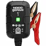 NOCO GENIUS1EU, Caricabatterie da Auto 1A, Professionale da 6V e 12V, Mantenitore di Carica e Desolforatore per Batterie, Moto, Scooter, Camion, Camper, Barche, AGM, Gel e Litio
