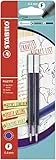Cartuccia per Penna Roller a scatto - STABILO PALETTE refill - Tratto F (0,4 mm) - Pack da 2- Blu