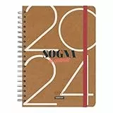 Mr.Wonderful - Agenda Office 2024 Settimanale Grande - Sogna in grande 22,1 x 2,1 x 15,6