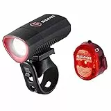 Sigma Sport Sigma 19550 Set Faro Anteriore Buster 300 + Nugget II Flash, Nero