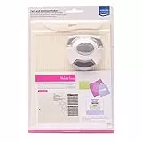 Vaessen Creative Kit per Realizzare Biglietti e Buste, con punzonatrice in plastica/Acciaio, Grigio
