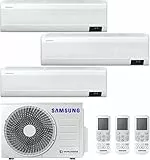 Climatizzatore Trial 7000 + 7000 + 12000 Btu A++/A+ Gas R32, Pompa di Calore - Windfree Avant