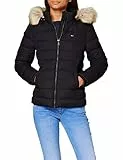 Tommy Jeans Tjw Basic Hooded Down Jacket, Giacca Donna, Nero, S