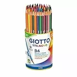 Giotto Stilnovo 516500 Set Matite Colorate 84 Assortiti