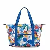Kipling ART M, Borsa Tote da Viaggo Multiuso, 58 cm, 26 L, 0.50 kg, Arancione Botanica