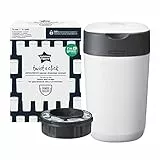 Tommee Tippee Mangiapannolini Twist And Click, Il Sistema Ecologico, Contiene 1 Ricarica Con Pellicola Greenfilm, Bianco