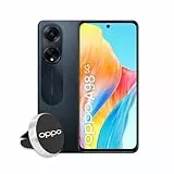 OPPO A98 5G Smartphone, Tripla Fotocamera 64MP, Selfie 32 MP, Display 6.72” 120HZ LDC FHD+, 5000mAh, RAM 8, Esp 4GB/6GB/8GB + ROM 256GB, esp 1TB, IPX4, Supporto Auto, Versione Italia, Cool Black