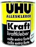 UHU Alleskleber Kraft, adesivo trasparente universale con eccezionale forza adesiva, 650 g