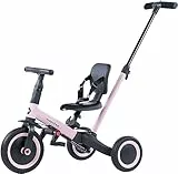 moovkee. Bicicletta per bambini a partire da 1 anno 6 in 1 – triciclo con asta di spinta – Ruota per bambini a partire da 1 anno – Bici per bambini – Triciclo con asta di spinta – tricicicicchio per