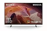 Sony BRAVIA | KD-43X80L | LED | 4K HDR | Google TV | ECO PACK | BRAVIA CORE | Flush Surface Design, Modello 2023