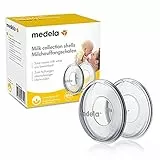 Medela Coppette Raccoglilatte Prive di BPA, in Morbido Silicone e Flessibile, Include 2 Coppe Raccoglilatte