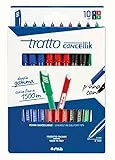 Busta Tratto Cancellik 8 + 2 colori scuola - 832700, 10 Pezzi
