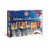 Pompadour Tè | Assortimento Tisane alla Frutta | Infusi Caldi Inverno Senza Caffeina - 30 Bustine di Tè