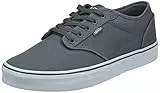 Vans Atwood, Sneaker, Uomo, (Canvas) Pewter/White, 42 EU