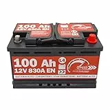 BATTERIA AVVIAMENTO AUTO ORIGINALE SMC MARCHIO SPEED L4 100AH 12V 830A CON POLO POSITIVO A DESTRA