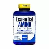 YAMAMOTO NUTRITION Essential AMINO 240 Compresse, Integratore di Amminoacidi Essenziali Fermentati EAA e Ramificati BCAA 4:1:1, Integratore per Sportivi