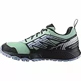 Salomon Wander Scarpe da Trail Running da Donna, A prova di outdoor, Comfort e ammortizzazione, Tenuta del piede sicura, Yucca, 39 1/3