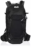 Jack Wolfskin Crosstrail 24 LT, Zaino da Escursionismo Unisex-Adulto, Nero, Taglia Unica