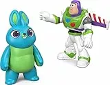 Imaginext Disney Pixar Toy Story 4 Buzz Lightyear e Bunny,Mini Personaggi, per Bambini da 3+ Anni, GBG91